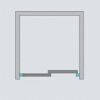 Фото душевая дверь radaway premium plus dwj 100 см 33303-01-06n
