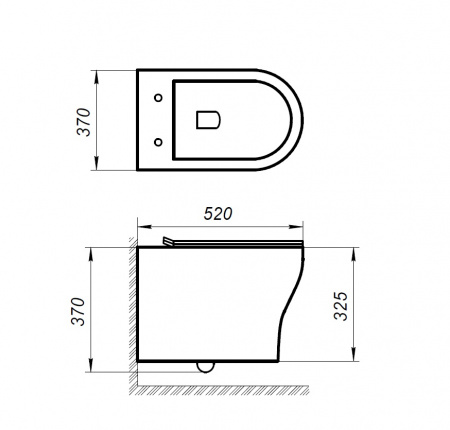 Фото унитаз подвесной belbagno acqua bb340chr