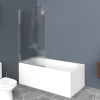 Шторка на ванну BelBagno UNO-V-1-90/150-P-Cr-L 90 см