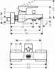 Фото смеситель для ванны hansgrohe metropol 32540990