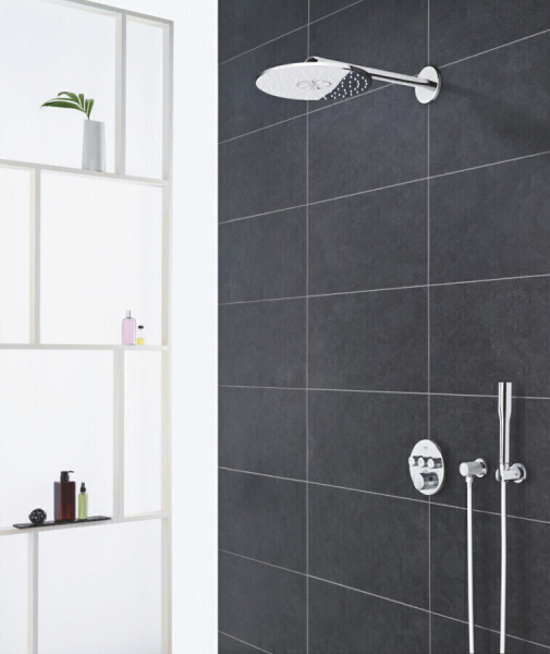 Фото термостатический смеситель для ванны grohe grohtherm smartcontrol 29121000