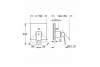 Фото встраиваемый смеситель для душа grohe eurocube 24062000