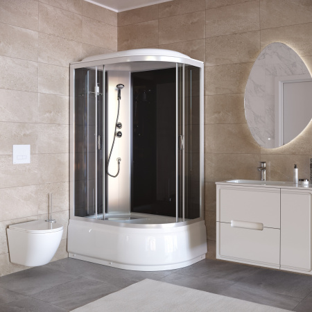 Фото душевая кабина taliente  120x80 см ta-12080g(l)
