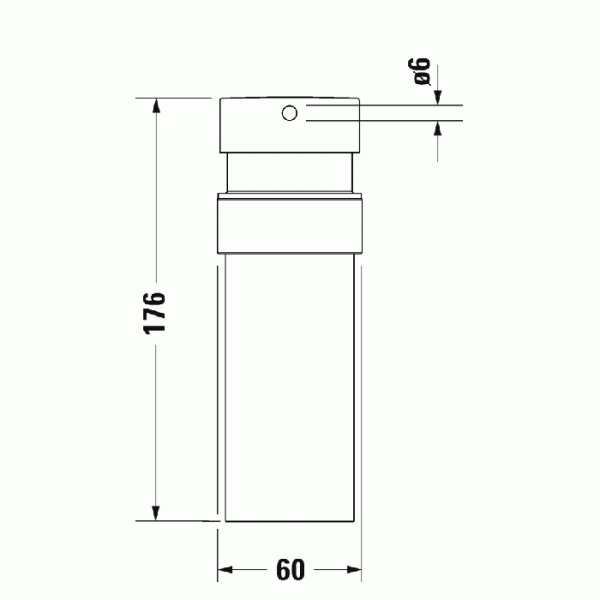 Фото дозатор для жидкого мыла duravit starck t 99351000 цвет: хром
