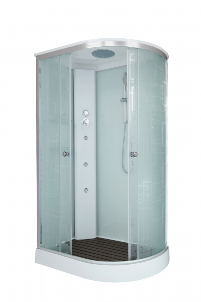 Фото душевая кабина dto 120x80 см em1512lgm с гидромассажем