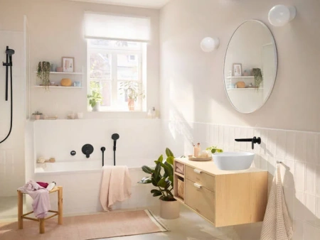 Фото смеситель для раковины hansgrohe rebris s 72528670