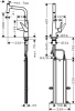 Фото смеситель для кухонной мойки hansgrohe talis select 73853000