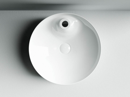 Фото раковина накладная ceramicanova element 43.5 см, цвет: белый cn6014