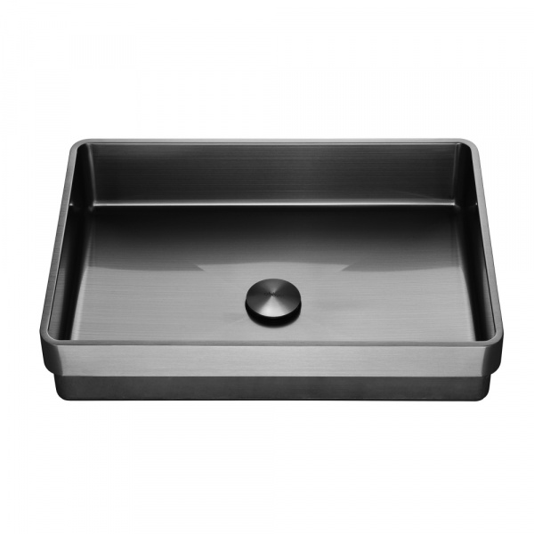 Фото раковина встраиваемая сверху abber wasser kreis af2401gm