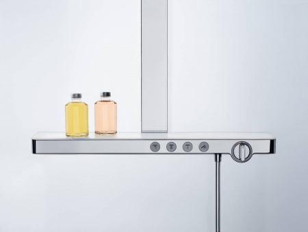 Фото душевая стойка hansgrohe rainmaker select 460 3jet showerpipe 27106400