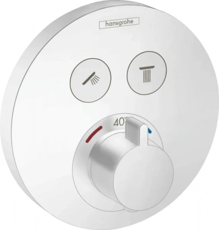 Фото термостатический смеситель для душа hansgrohe shower select s 15743700