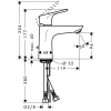 Фото смеситель для раковины hansgrohe focus 31603000