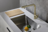 Фото смеситель для кухни timo hette, цвет: антик 1026/02f