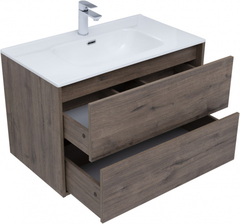 Фото тумба под раковину aquanet lino 80 см 287543