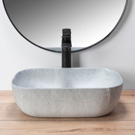 Фото раковина rea livia grey 50 см rea-u3801