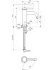 Фото смеситель для раковины ideal standard cerafine nuovo bd757aa