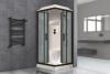 Фото душевая кабина royal bath нр rb80hp6-gc-bl 80x80 см