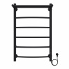 Электрический полотенцесушитель Azario Verona 50x80 см цвет: черный AZ04858PB