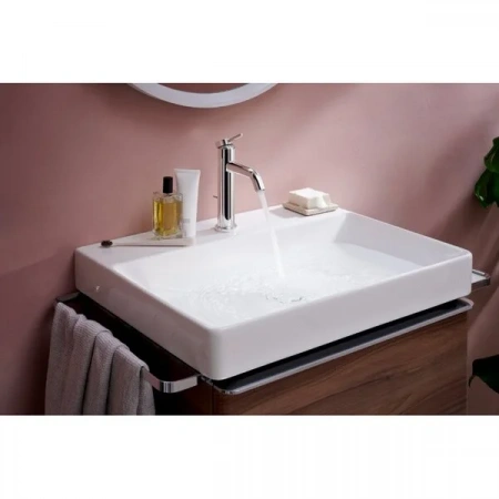 Фото смеситель для раковины hansgrohe tecturis s 73314000