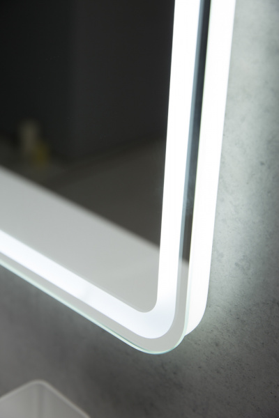 Фото зеркало с подсветкой belbagno marino 100 см spc-mar-1000-800-led-tch-snd
