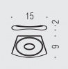 Фото мыльница подвесная colombo design land b2801
