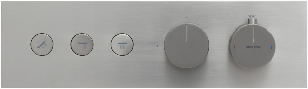 Фото встраиваемый термостатический смеситель для ванны allen brau liberty 5.33003-bn