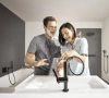 Фото смеситель для раковины hansgrohe finoris 76063670