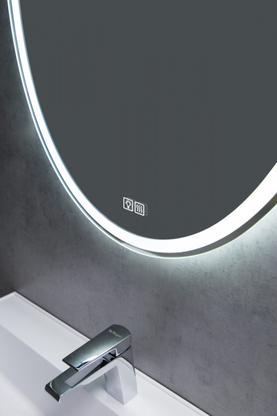 Фото зеркало с подсветкой belbagno 75 см spc-vst-750-900-led-tch-warm