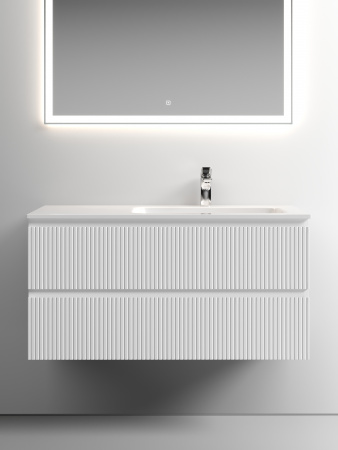 Фото тумба под раковину sancos snob t 100 см, цвет: bianco  snt100rw