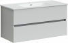 Фото тумба под раковину sancos urban 100 см, цвет: белый ur100w