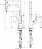 Фото смеситель для кухни hansgrohe talis select s 72821800