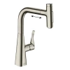 Фото смеситель для кухонной мойки hansgrohe metris select 73822800