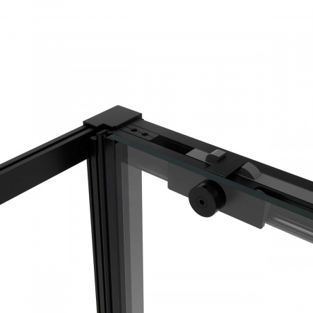Фото душевое ограждение vincea slim soft 100x120 см  vsr-1ss1012clb