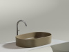 Фото раковина накладная ceramicanova element 60.8 см, цвет: капучино cn6048mc