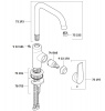Фото смеситель для раковины kludi pure&solid 340240575