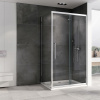 Фото душевое ограждение abber schwarzer diamant 150x85 см ag30150h-s85