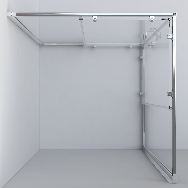 Фото душевое ограждение vincea garda 90x90 см  vss-1g900chb