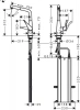 Фото смеситель для кухонной мойки hansgrohe metris 73812800