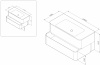 Фото тумба под раковину am.pm sensation 100 см m30fhx1002tf