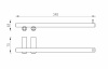Фото полотенцедержатель abber osten 316 aa1854bst