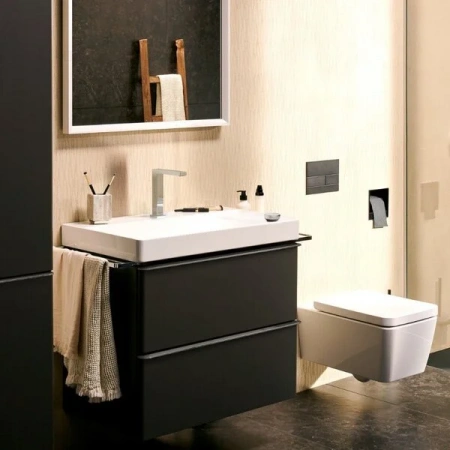 Фото смеситель для раковины hansgrohe tecturis e 73053000