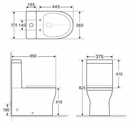 Фото унитаз напольный belbagno ancona bb1224cpr-p