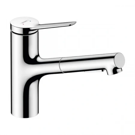Фото смеситель для кухонной мойки hansgrohe zesis 74803000