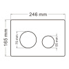 Фото унитаз с инсталляцией abber bequem ac1132tc-ac0105-ac0121mw