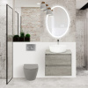 Фото унитаз подвесной belbagno colorato bb062chr-gr