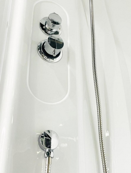 Фото душевая кабина royal bath вк rb90bk2-m 90x90 см