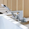 Фото смеситель на борт ванны hansgrohe metropol 32552000