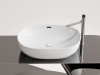 Фото раковина накладная ceramicanova element 61 см, цвет: белый cn6064