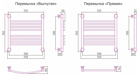 Фото водяной полотенцесушитель сунержа богема+ 50x50 см 00-0220-5050