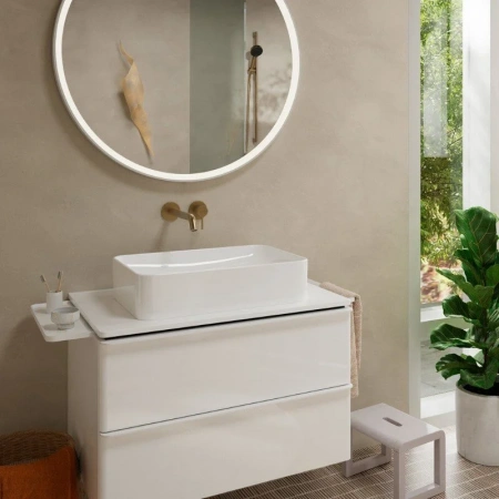 Фото смеситель для раковины hansgrohe tecturis s 73351140